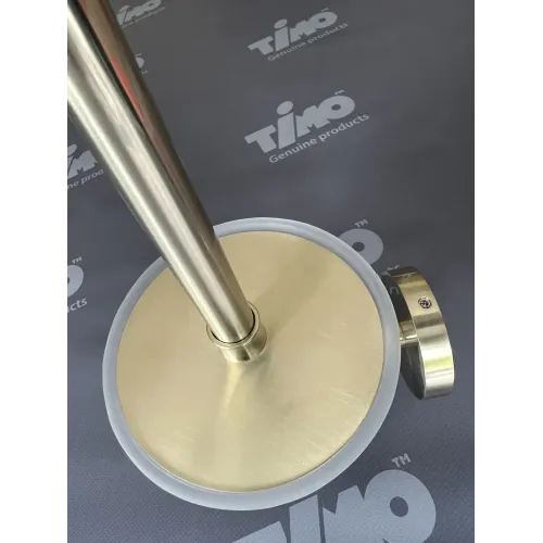 Timo. Щетка для туалета Saona 13061/17 Золото матовое