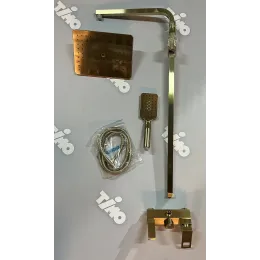 Timo. Душевая система Briana SX-7130/17 Золото матовое