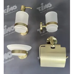 Timo. Дозатор Saona 13039/17 Золото матовое