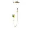 Timo. Душевая система встроенная Selene SX-2069/17SM Золото матовое
