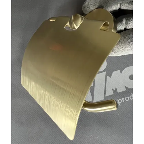 Timo. Бумагодержатель Saona 13042/17 Золото матовое