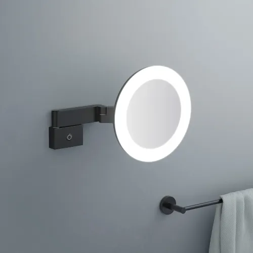 Timo. Зеркало с подсветкой Petruma 15276/03 Черный