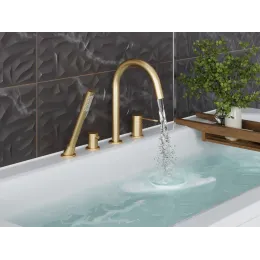 Timo. Смеситель для ванны врезной Saona 2320/17Y Золото матовое