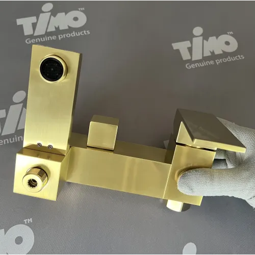 Timo. Душевая система Selene SX-2013/17 Золото матовое