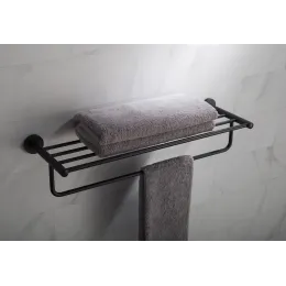 Timo. Полка для полотенец Saona 13058/03 Черный