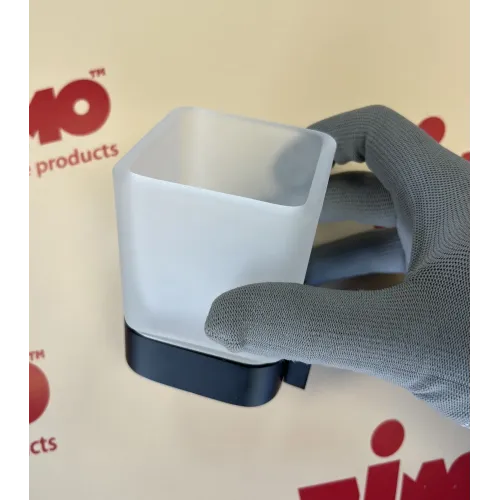 Timo. Стакан для зубных щеток Selene 14033/03 Черный