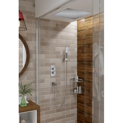 Timo. Душевая система встроенная с термостатом Petruma SX-5019/00SM Хром