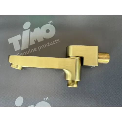 Timo. Душевая система встроенная с термостатом Petruma SX-5049/17SM Золото матовое