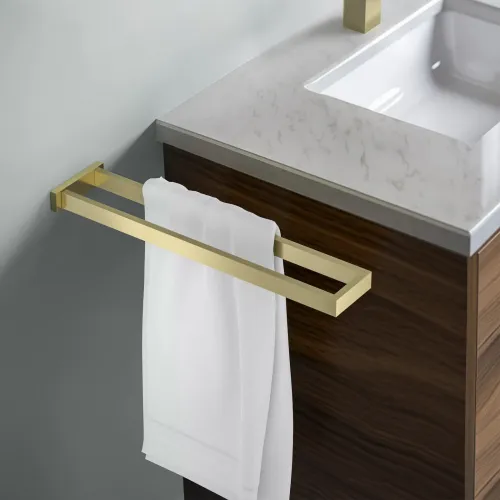 Timo. Полотенцедержатель двойной Selene 17052/17 Золото матовое
