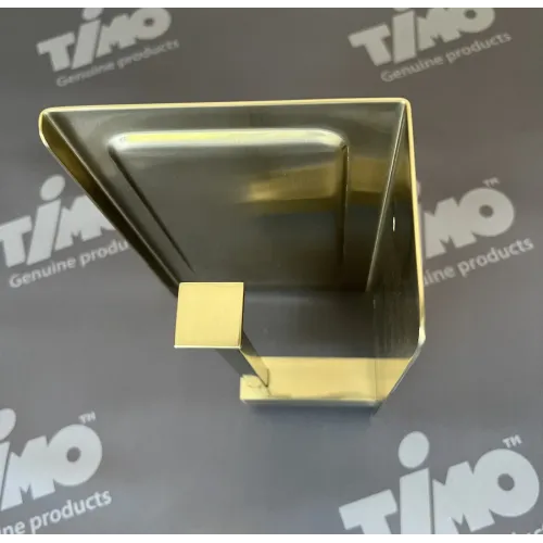 Timo. Бумагодержатель с полкой для телефона Selene 17044/17 Золото матовое