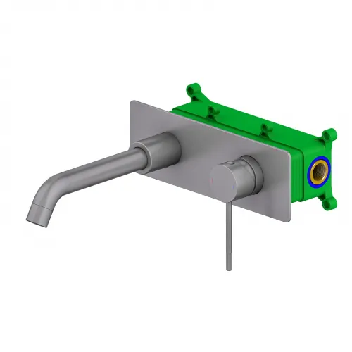 Timo. Смеситель для раковины встроенный Saona 2371/18SM Черное золото