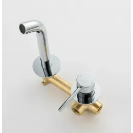 Timo. Смеситель для раковины встроенный Saona 2372/00SM Хром