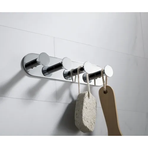 Timo. Вешалка 4-крючка Saona 13015/00 Хром