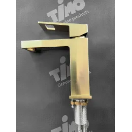 Timo. Смеситель для раковины Briana 7161/17F Золото матовое