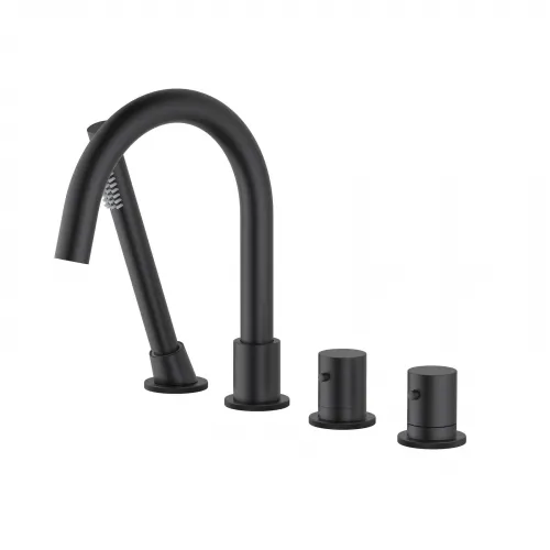 Timo. Смеситель для ванны врезной с термостатом Saona 2330/03Y Черный