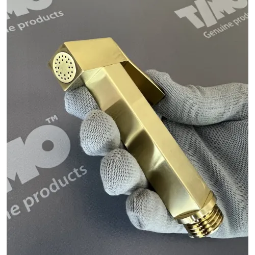 Timo. Смеситель встроенный с гигиеническим душем Selene 2089/17SM Золото матовое