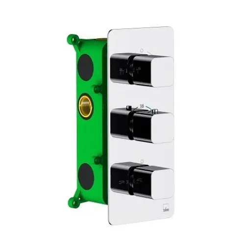 Timo. Душевая система встроенная с термостатом Petruma SX-5049/00SM Хром