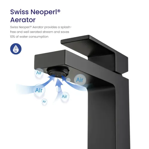 Timo. Смеситель для раковины Selene 2061/03F Черный