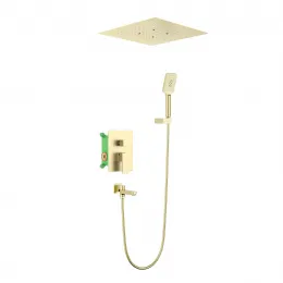 Timo. Душевая система встроенная Selene SX-2039/17SM Золото матовое
