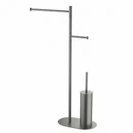 Timo. Стойка в ванную комнату Saona 13085/18 Черное золото