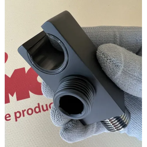 Timo. Смеситель встроенный с гигиеническим душем Helmi 4089/03SM Черный