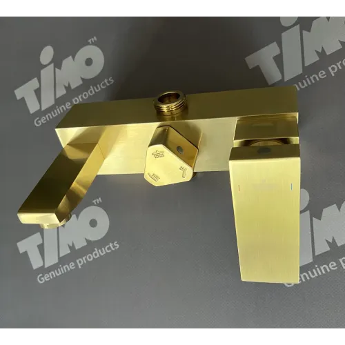 Timo. Душевая система Selene SX-1030/17 Золото матовое