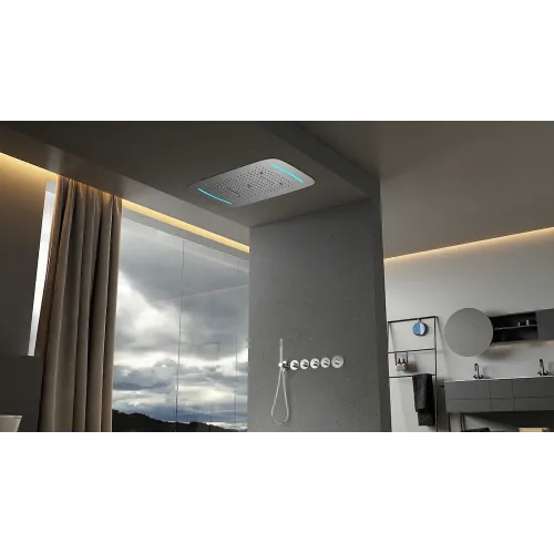 Timo. Душевая система встроенная с термостатом Saona SX-2319/00SM Хром