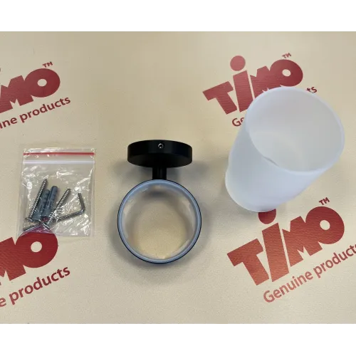 Timo. Стакан для зубных щеток Saona 13031/03 Черный