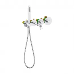 Timo. Смеситель для ванны встроенный с термостатом Saona 2324/00YSM Хром