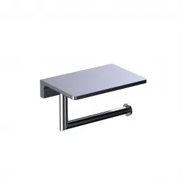 Timo. Бумагодержатель с полкой для телефона Selene 10040/00 Хром