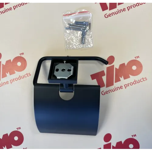 Timo. Бумагодержатель Selene 12042/03 Черный