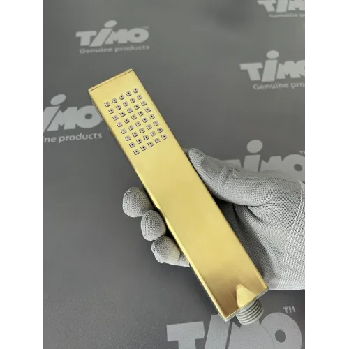 Timo. Душевая система встроенная с термостатом Petruma SX-5029/17SM Золото матовое