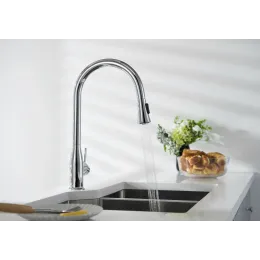 Timo. Смеситель для кухни с выдвижной лейкой Saona 2336/00FL Хром