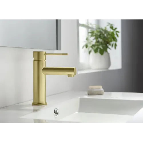 Timo. Смеситель для раковины Saona 2361/17F Золото матовое