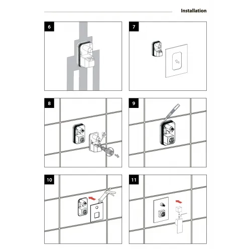 Timo. Душевая система встроенная Briana SX-7119/03SM Черный
