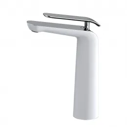 Timo. Смеситель для раковины-чаши Olivia 3211/00-16F Хром-Белый