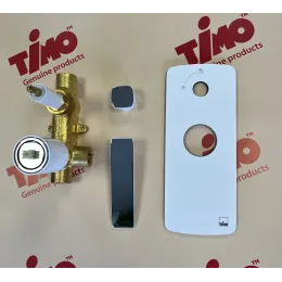 Timo. Душевая система встроенная Helmi SX-4069/00-16SM Хром-Белый