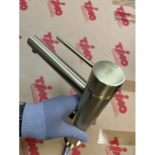 Timo. Смеситель для раковины-чаши Saona 2311/17F Золото матовое