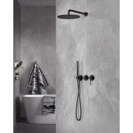 Timo. Душевая система встроенная Saona SX-2349/03SM Черный