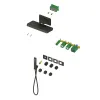 Timo. Душевая система встроенная с термостатом Petruma SX-5249/03SM Черный