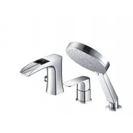 Timo. Смеситель для ванны врезной, каскадный Lumi 4210/00Y Хром