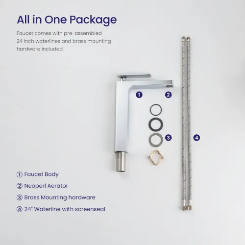 Timo. Смеситель для раковины-чаши Torne 4311/00F Хром