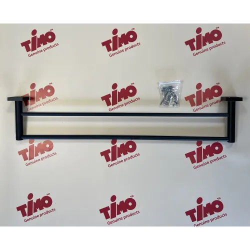 Timo. Полотенцедержатель двойной Selene 12056/03 Черный