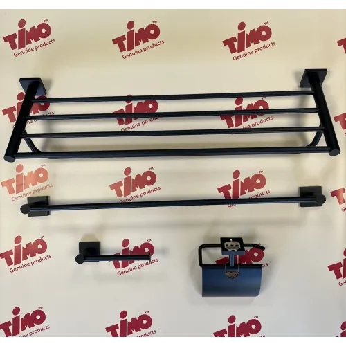 Timo. Бумагодержатель Selene 12035/03 Черный