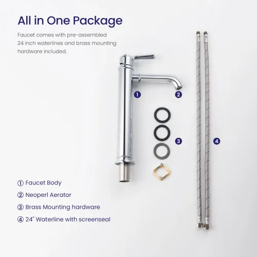 Timo. Смеситель для раковины-чаши Arisa 5311/00F Хром