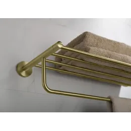 Timo. Полка для полотенец Saona 13058/17 Золото матовое