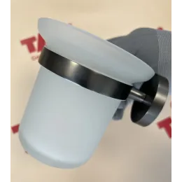 Timo. Щетка для туалета Saona 13061/18 Черное золото