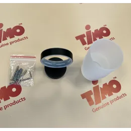 Timo. Стакан для зубных щеток Saona 13031/03 Черный