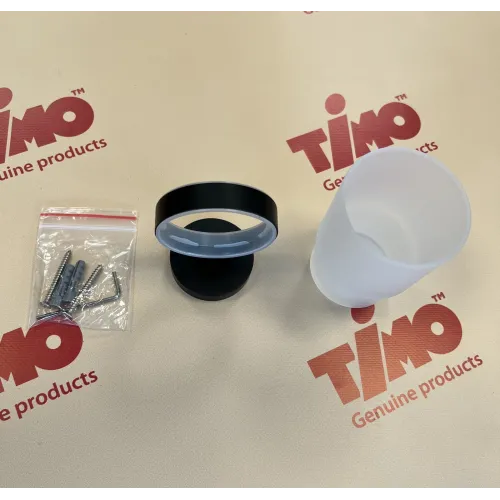 Timo. Стакан для зубных щеток Saona 13031/03 Черный