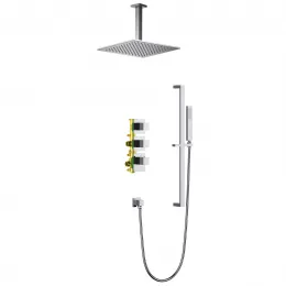 Timo. Душевая система встроенная с термостатом Selene SX-2229/00SM Хром